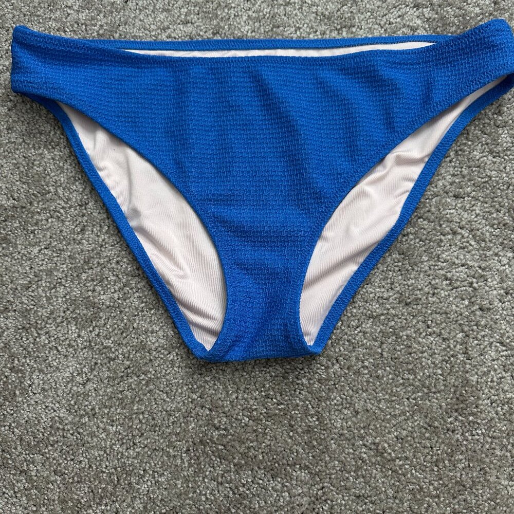 Blue Bikini Bottoms